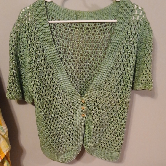 Elegant Olive Women's Cardigan - Picture 1 of 2